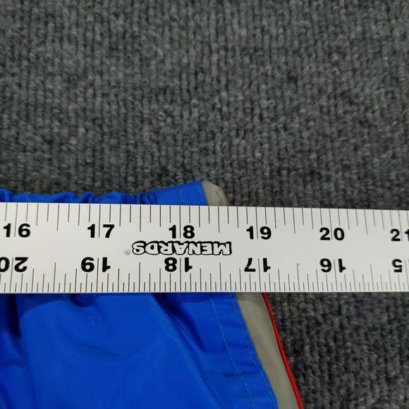 Unbranded Insulated Snow Pants Overalls Size XL Blue Red White Stripes - Picture 5 of 12